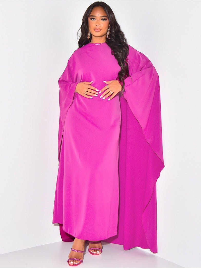 Elegant and Stylish Cape Dress for Women