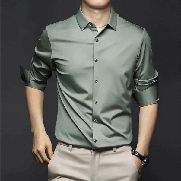 Wrinkle-Free Stylish Dress Shirt for Men | Ryan