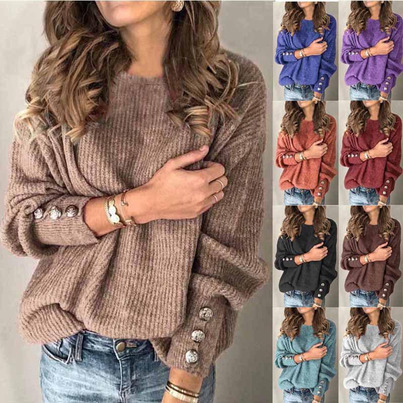 BONITA - Chubby Warm Spring Long Sleeve Sweater