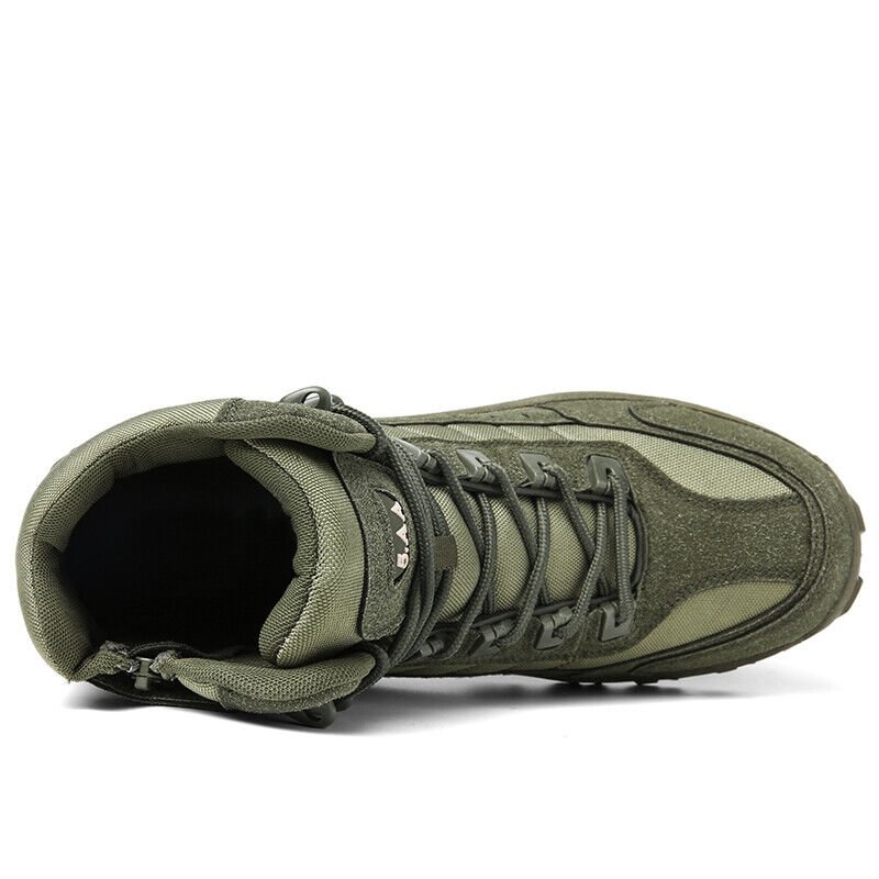 Waterproof, puncture-resistant military boots for outdoor use