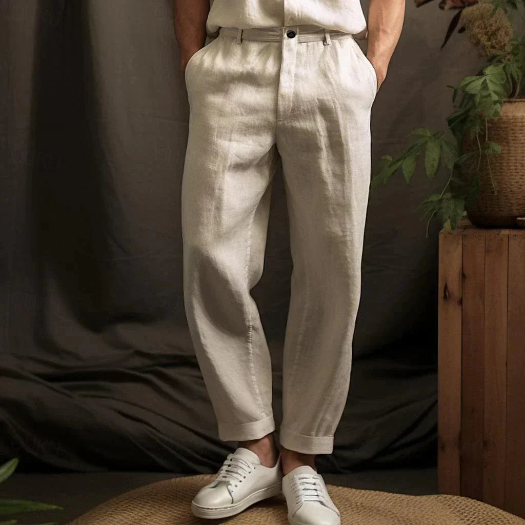 Paul&Marc|Men's linen summer pants