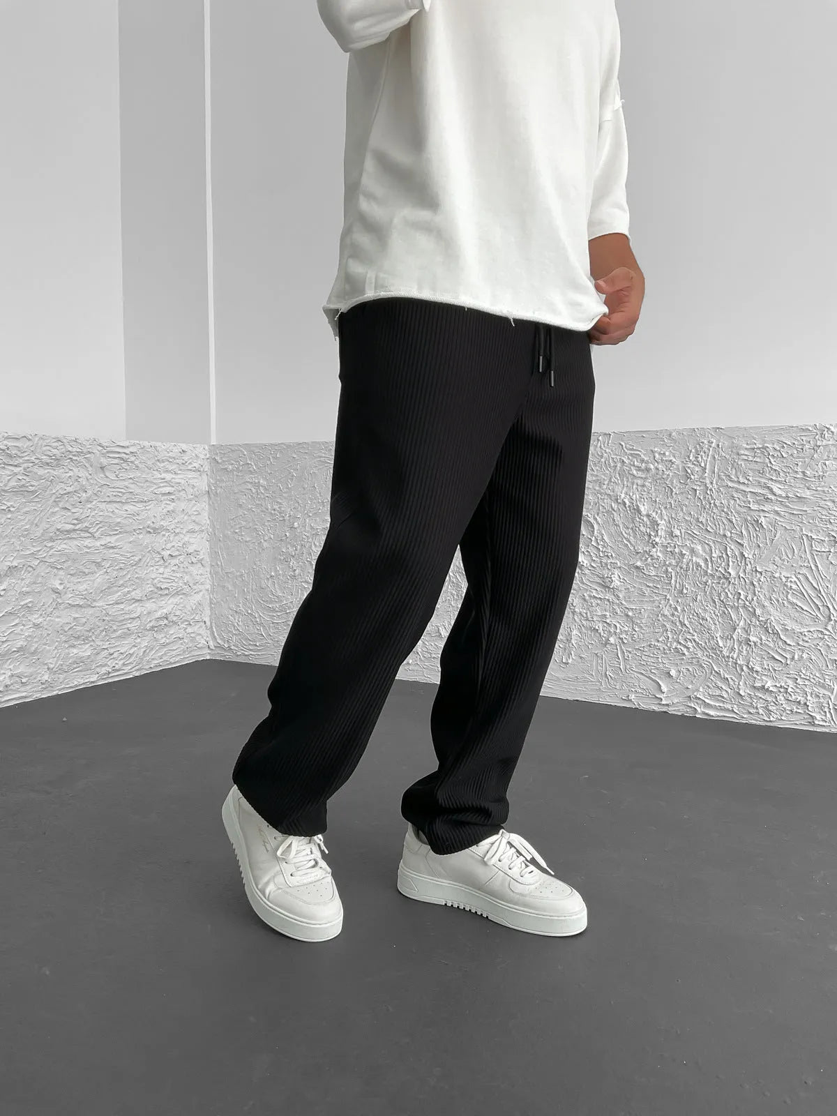 Maroxe | Comfortable ribbed spandex pants