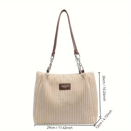 Bag in velvet cotton
