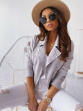 Aibe Suede Zipper Jacket