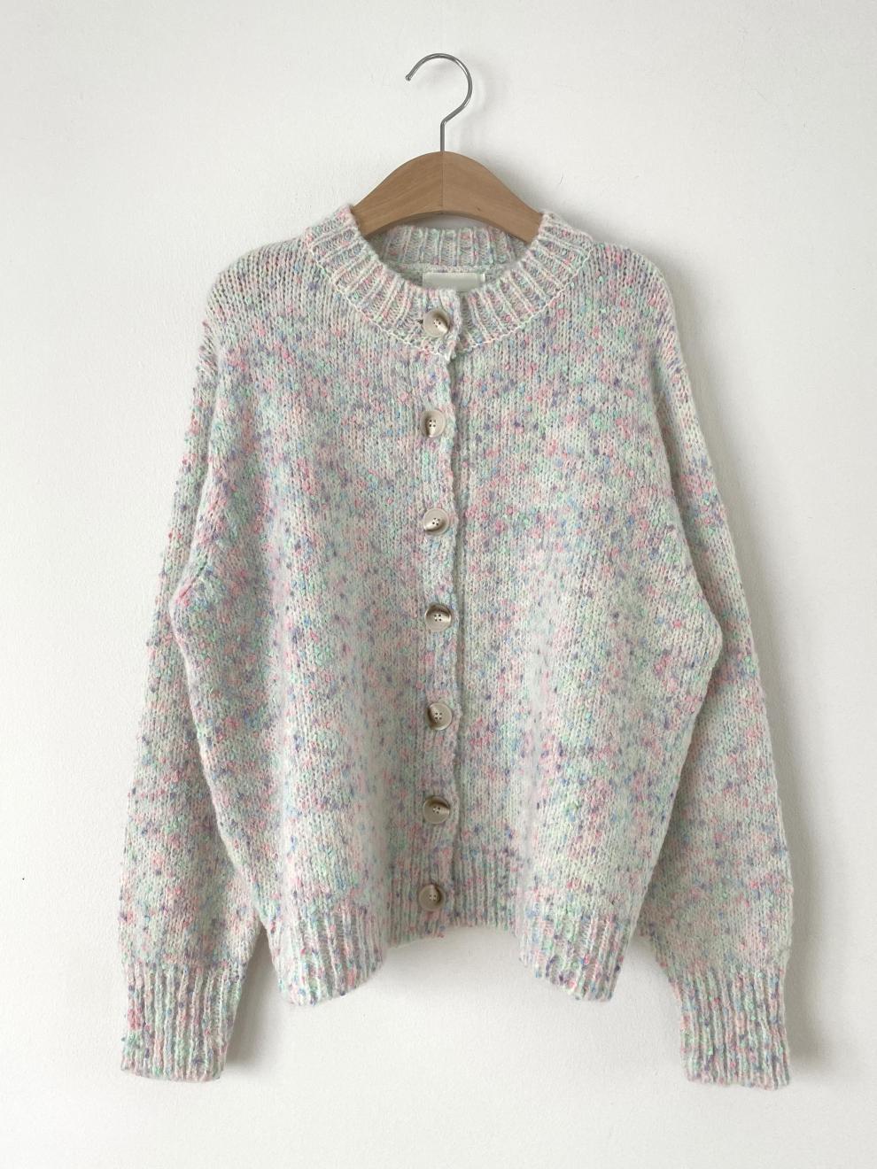 Ivory long sleeve cardigan