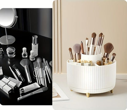 360° rotating holder for cosmetics and accessories