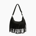 Stylish Shoulder Bag - Soft Suede Material - Chic Everyday Accessory for Women