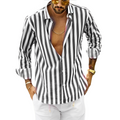 Striped & Casual Summer Island Shirt