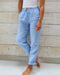 Océane Dubois | Stylish Cotton Trousers