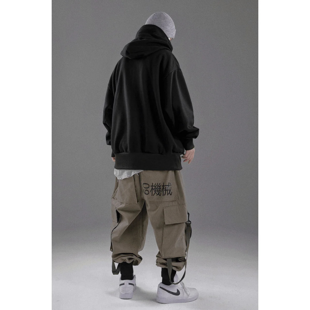 Oversized double neck hoodie for men | Comfortable