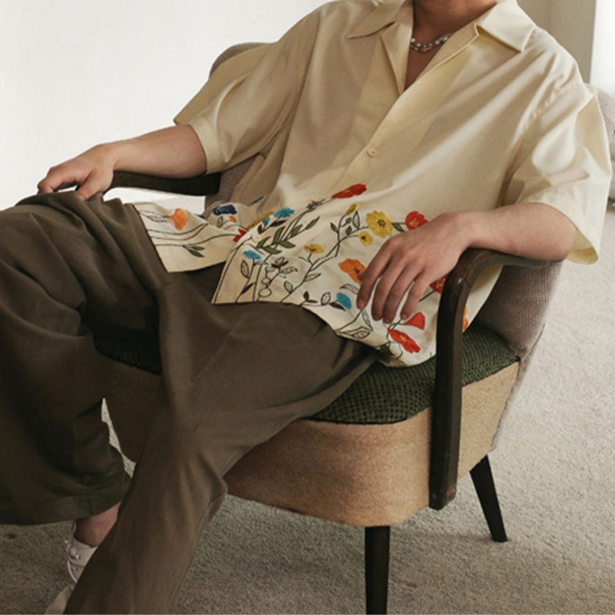 Men's floral shirt