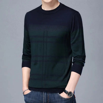 Norin - Fashionable sweater with stripes for men