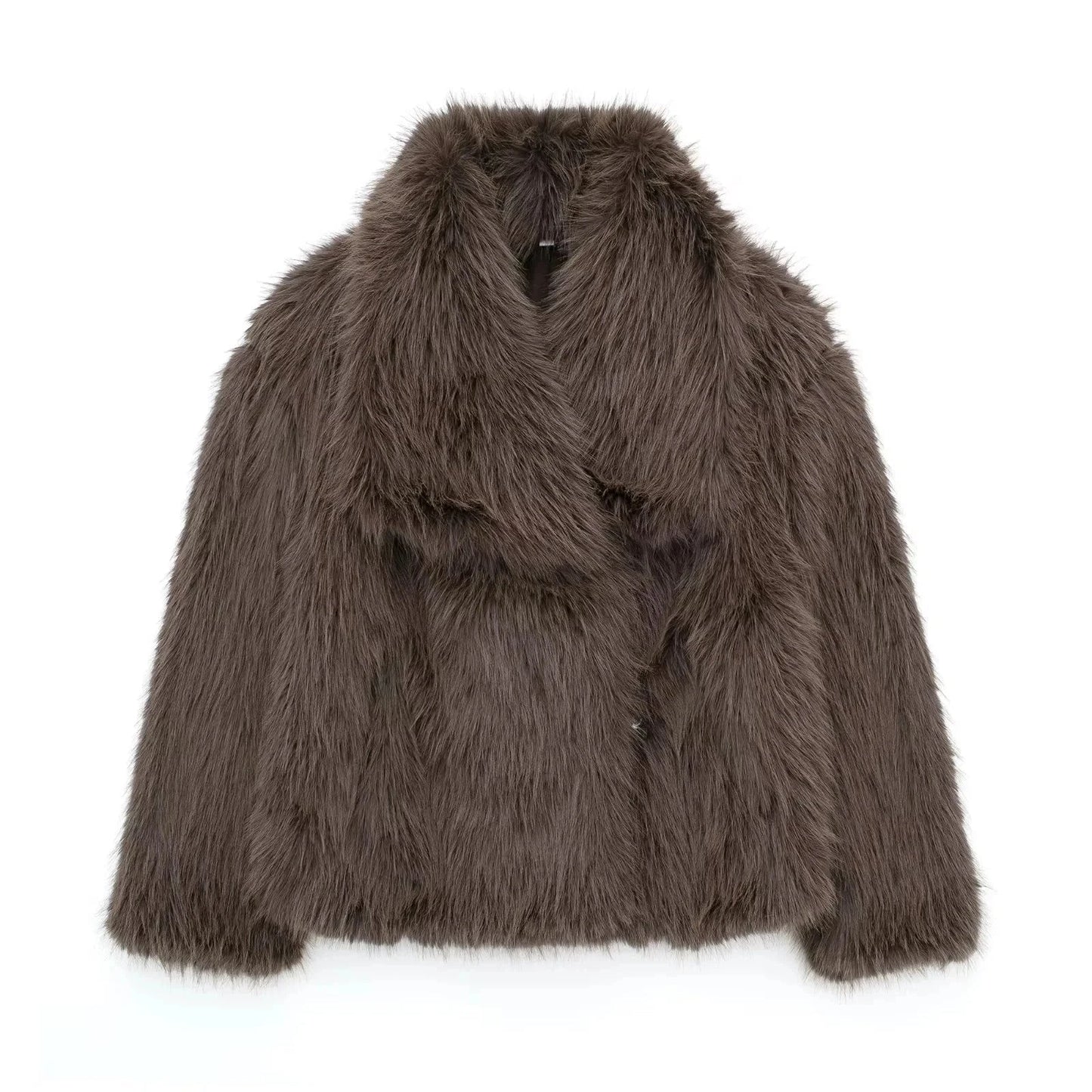 Adelina | Stylish, ultra-soft, thick, hand-woven wool coat