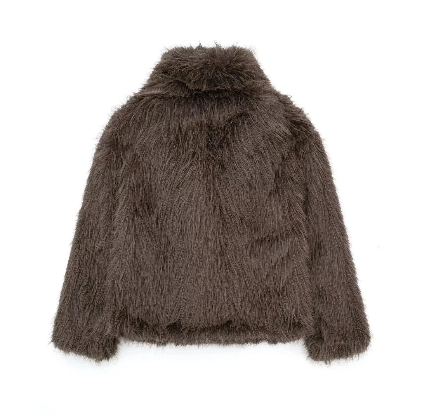 Adelina | Stylish, ultra-soft, thick, hand-woven wool coat