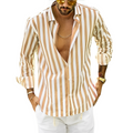 Striped & Casual Summer Island Shirt