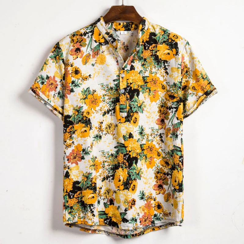 Stylish men's casual shirt in a unique design