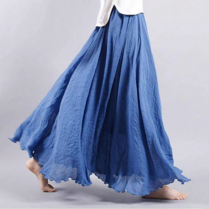 Women's High Waist Maxi Skirt | Elegant