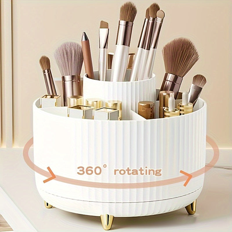 360° rotating holder for cosmetics and accessories