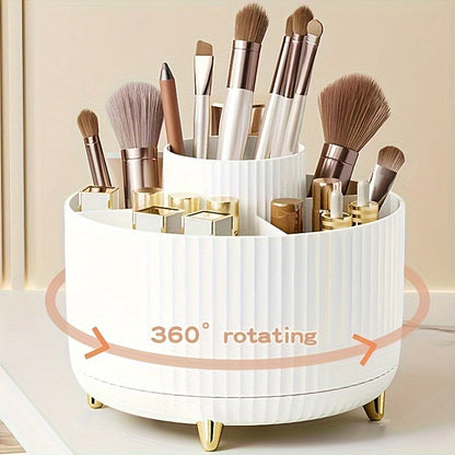 360° rotating holder for cosmetics and accessories