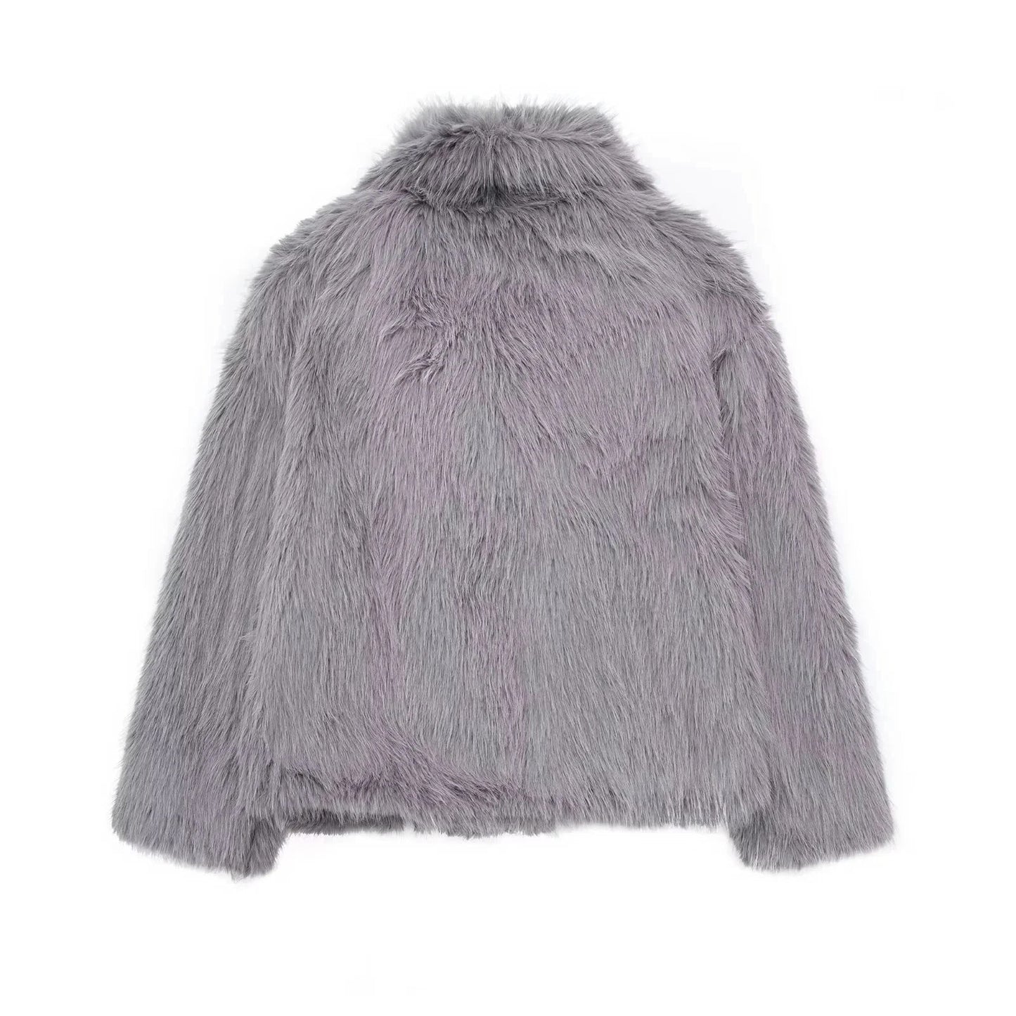 Adelina | Stylish, ultra-soft, thick, hand-woven wool coat