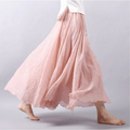 Women's High Waist Maxi Skirt | Elegant