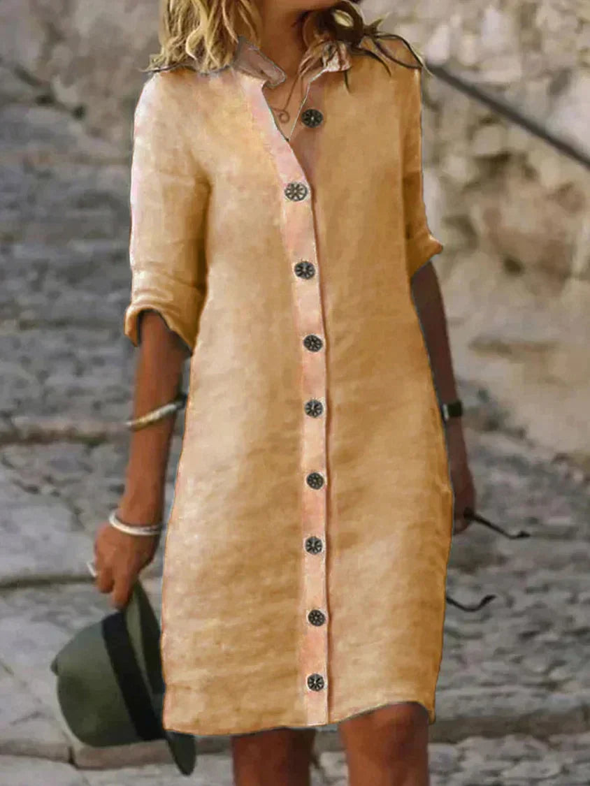 Lou - Elegant cotton dress