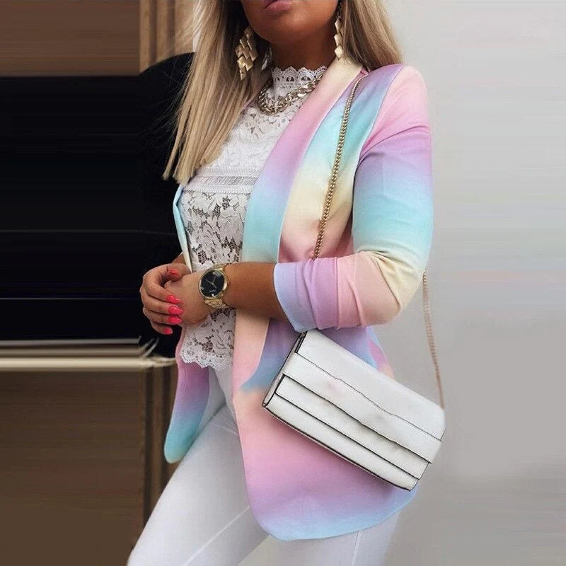 Adeline - Gradient Blazer with Long Sleeves for Women