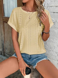 Women's - Elegant T-shirt - Soft Cotton - Stylish Casual Wear for Every Occasion