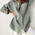 Women's Oversized Button-Down Shirt | Casual