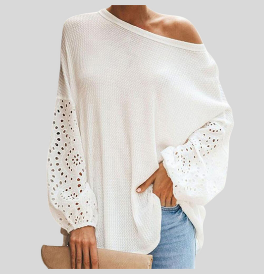 Women's - Lightweight & Trendy Blouse - Stylish Casual Wear for Everyday Outfits