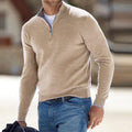 Comfortable men's sweater with zipper | Perfect for all seasons