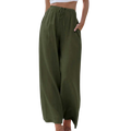 Anivia | Elegant Cotton-Linen Trousers