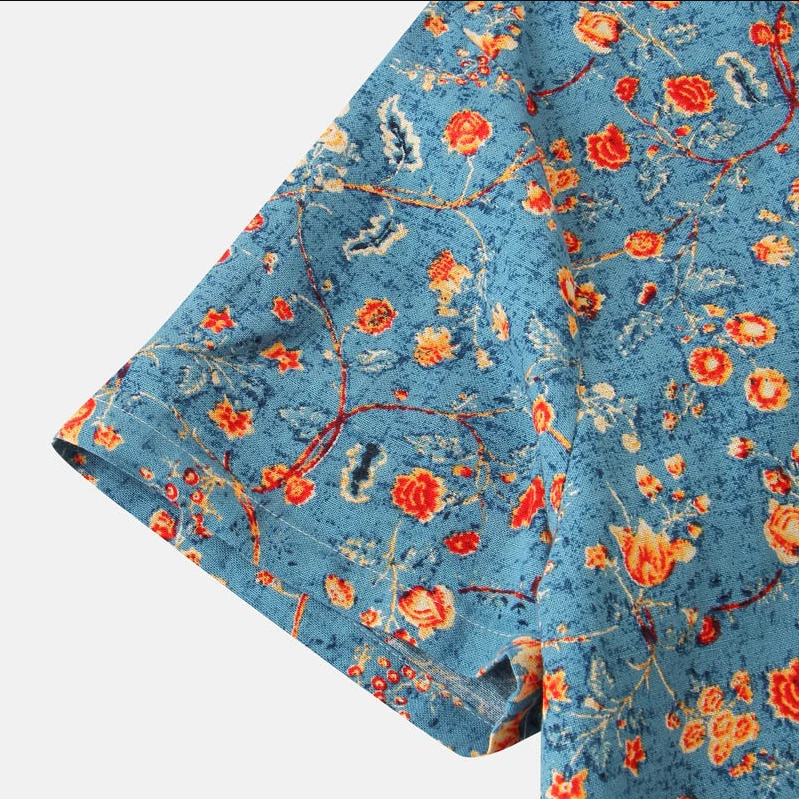 Stylish men's casual shirt in a unique design