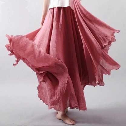 Women's High Waist Maxi Skirt | Elegant
