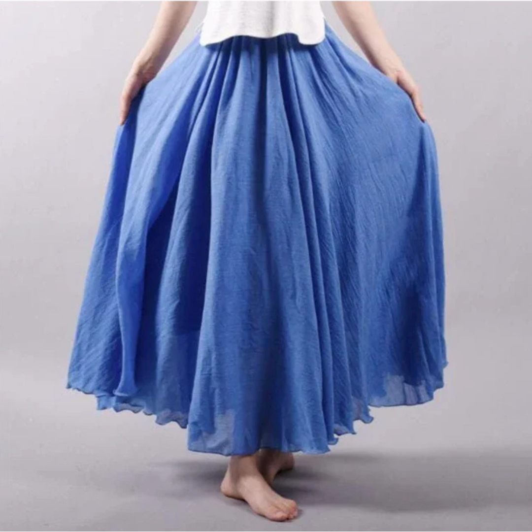 Women's High Waist Maxi Skirt | Elegant