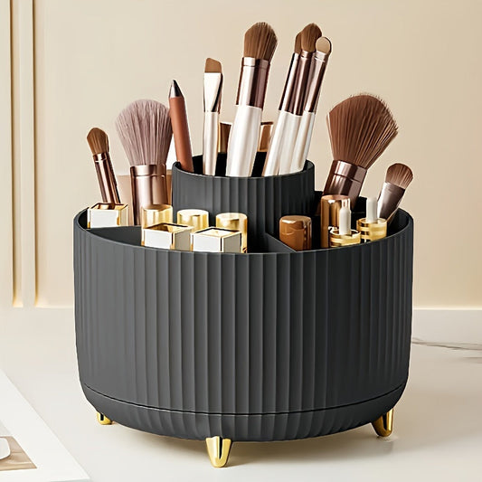 360° rotating holder for cosmetics and accessories