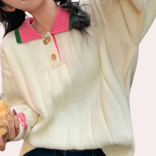 Kaloni - Trendy sweater for women