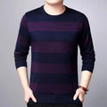 Norin - Fashionable sweater with stripes for men