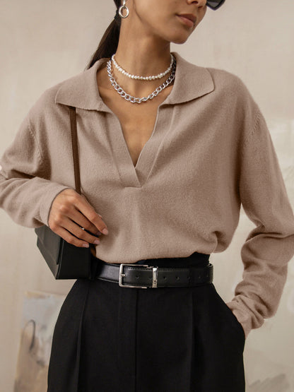 V-neck Sweater For Women