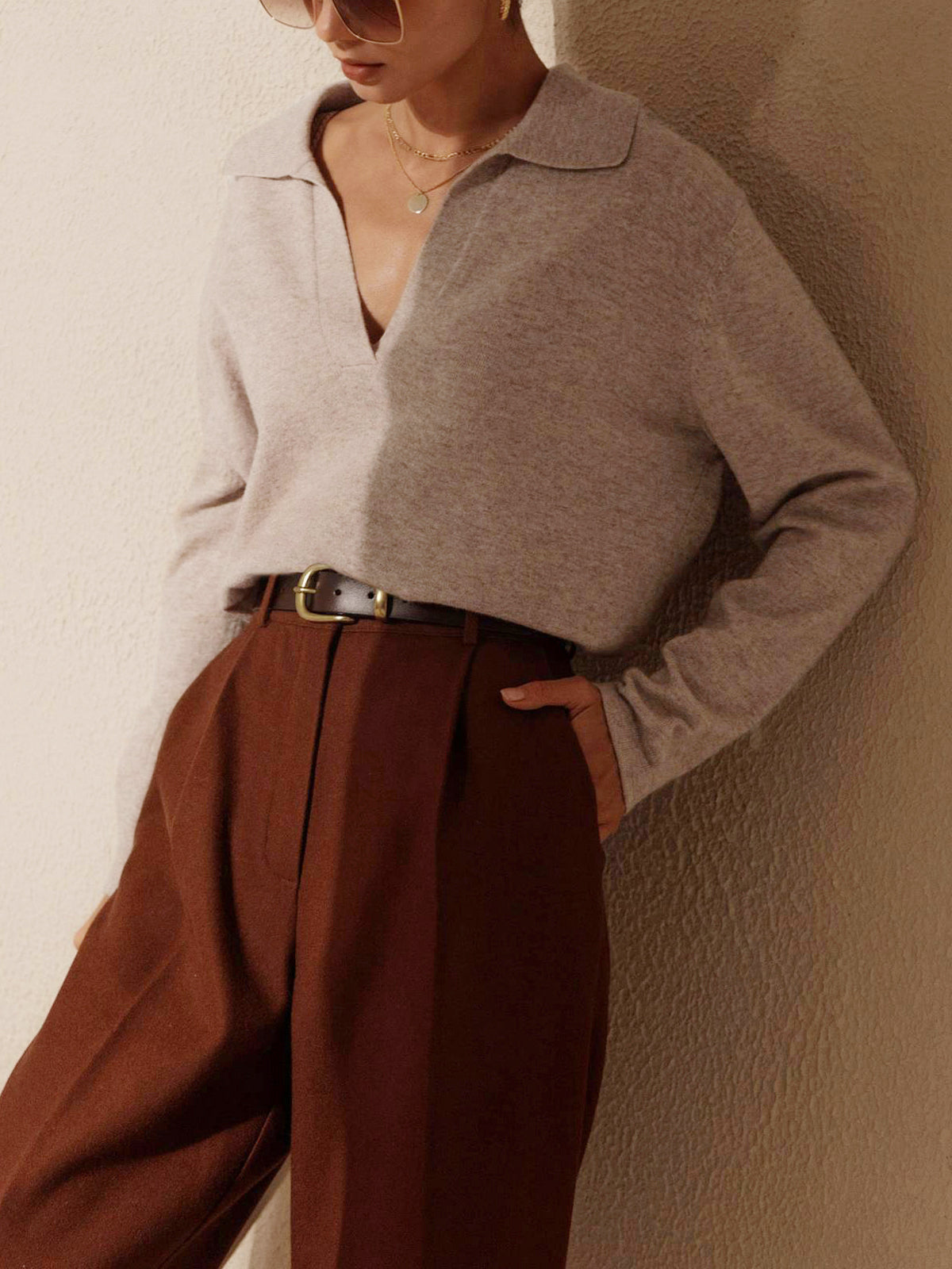V-neck Sweater For Women
