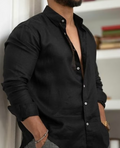 Levi - Elegant Linen Shirt