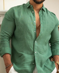 Levi - Elegant Linen Shirt
