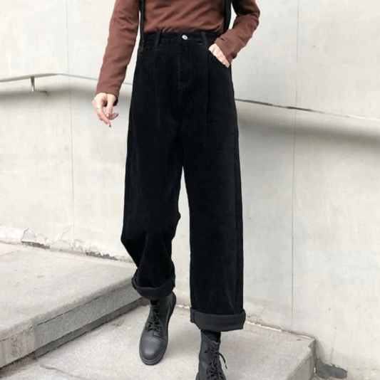 Malia - Casual velvet leisure pants