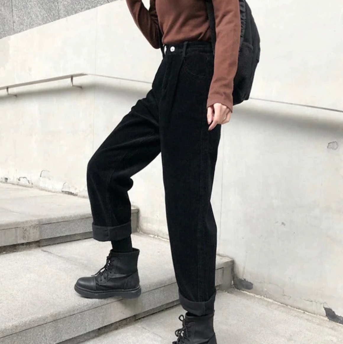 Malia - Casual velvet leisure pants