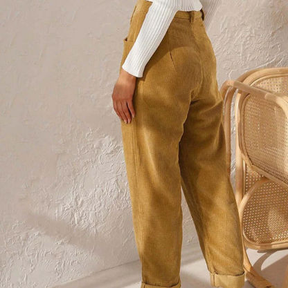 Malia - Casual velvet leisure pants