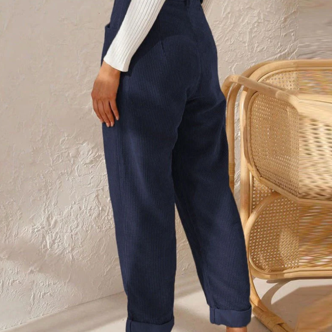Malia - Casual velvet leisure pants