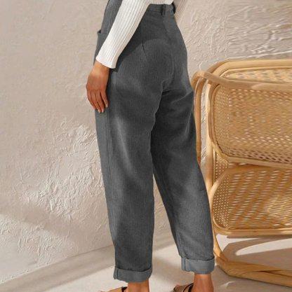Malia - Casual velvet leisure pants