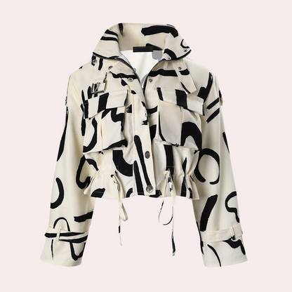 Short casual jacket for women