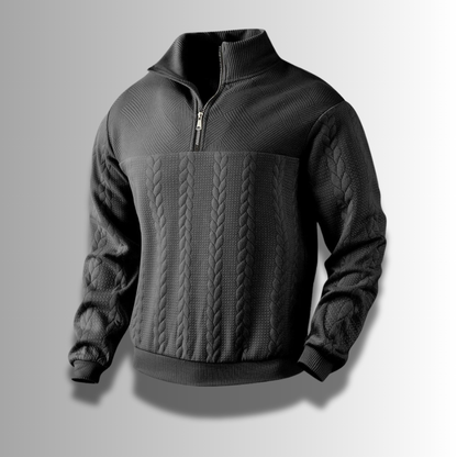 High quality men's sweater made of merino wool