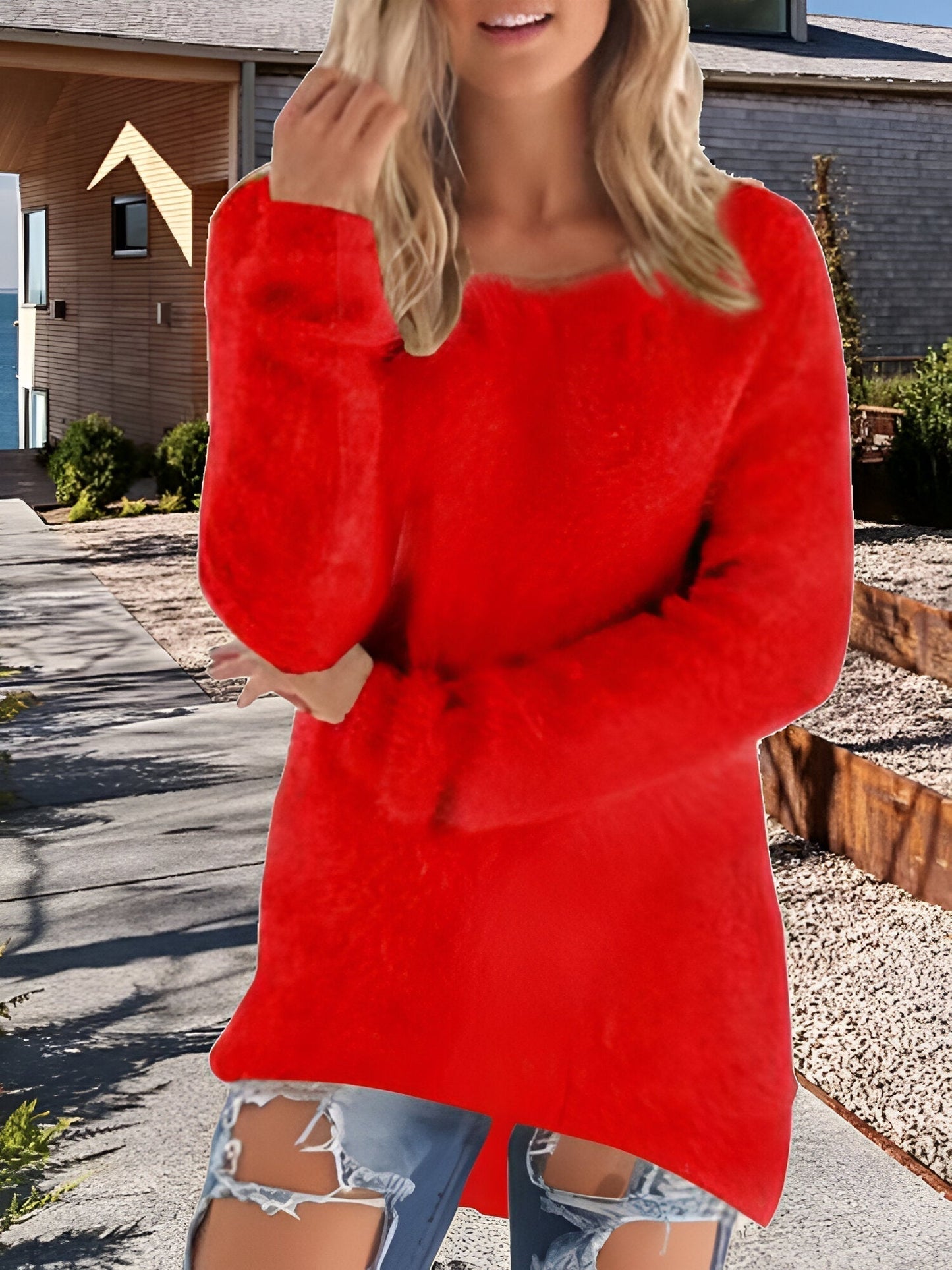 Knitted vintage sweater for women | Ideal for all seasons